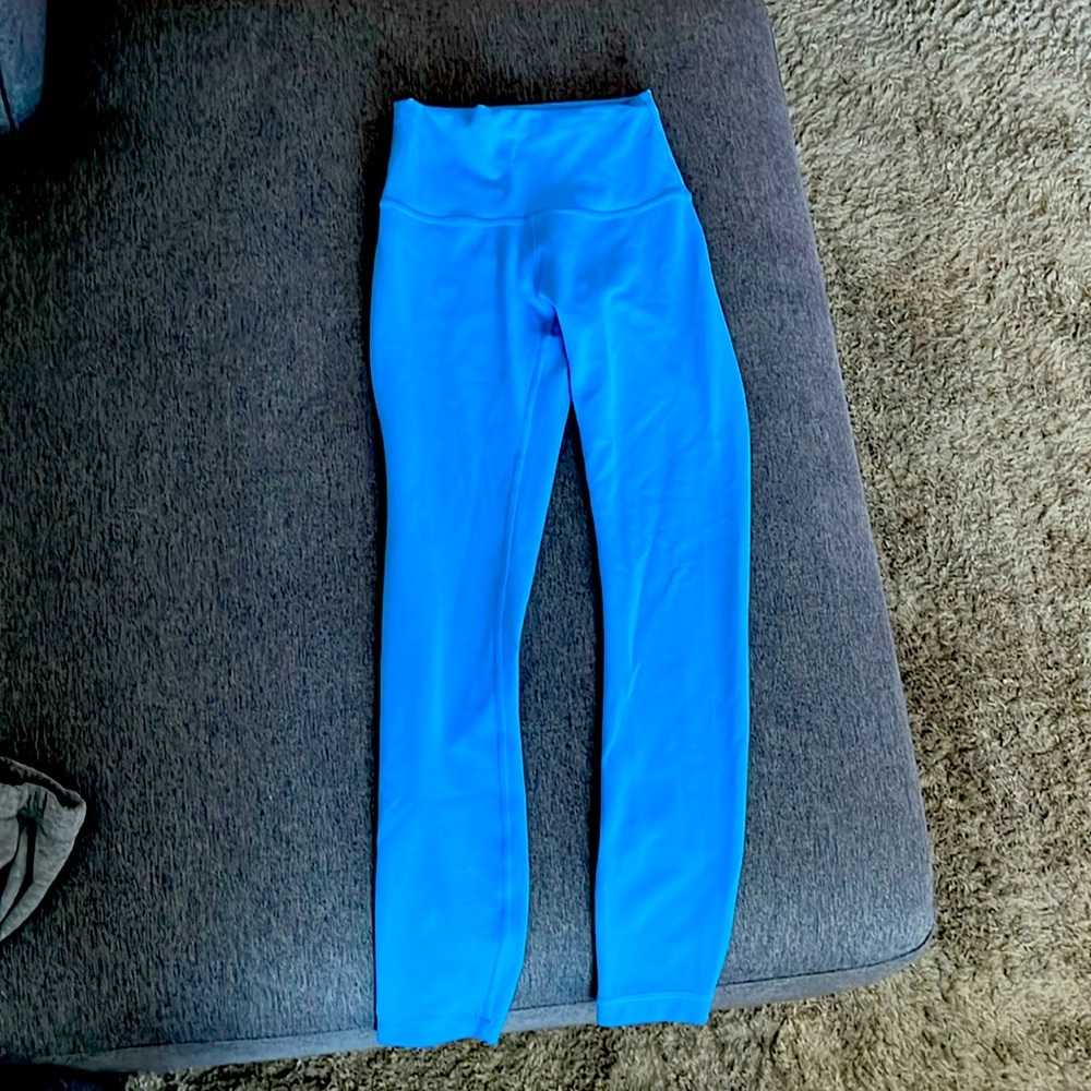 Lululemon Blue Leggings High-Rise